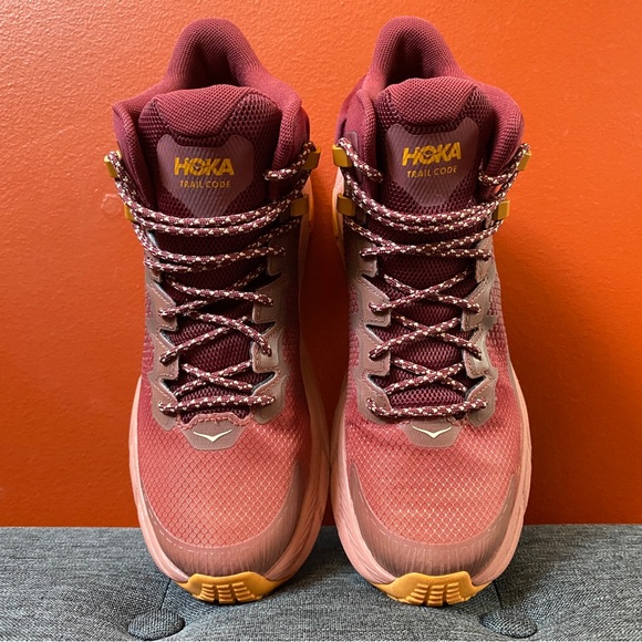 HOKA Trail Code GORE-TEX® Hot Sauce/Earthenware NEW Size Women’s 7.5 B - Picture 14 of 15